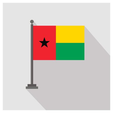 Gine-Bissau ülke bayrağı