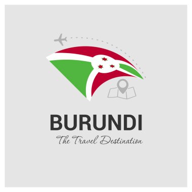 Burundi Travel Logo clipart