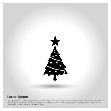 Noel ağacı simgesini