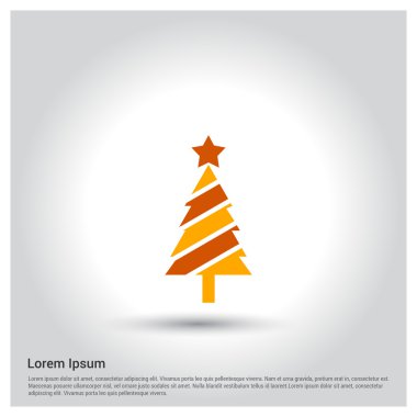 Noel ağacı arka plan, yaratıcı Noel ağacı kartı, soyut Noel ağacı