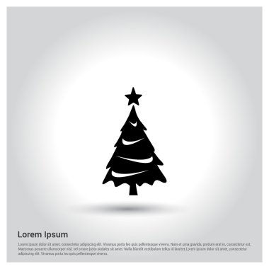 Noel ağacı simgesini