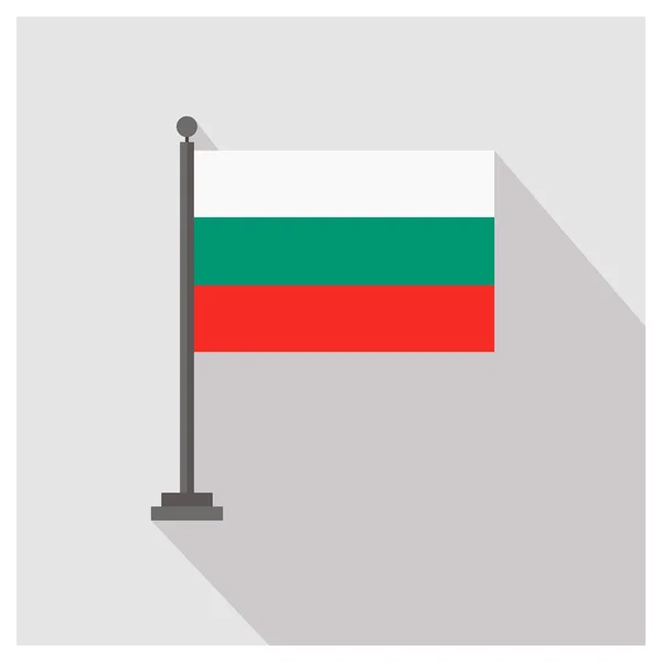 Bulgaria Bandera del país — Archivo Imágenes Vectoriales