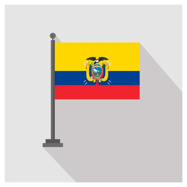 Bandera de Ecuador — Archivo Imágenes Vectoriales