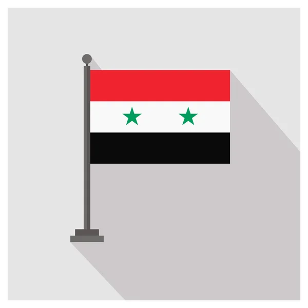 Syrien-Flagge — Stockvektor