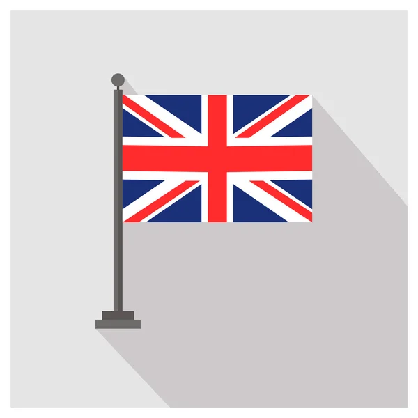 Grande-Bretagne Pays drapeau — Image vectorielle