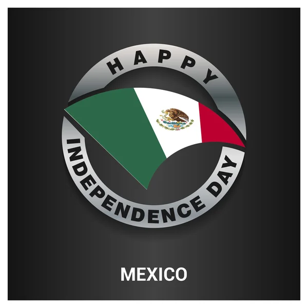 Σήμα ημέρα της ανεξαρτησίας του Μεξικού — Διανυσματικό Αρχείο