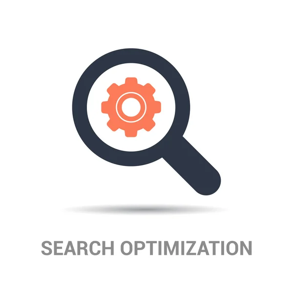 Icono de optimización de búsqueda — Vector de stock