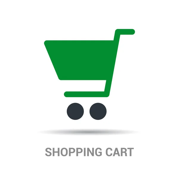 Icono del carrito de compras — Vector de stock