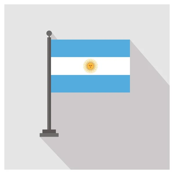アルゼンチン国旗 — ストックベクタ