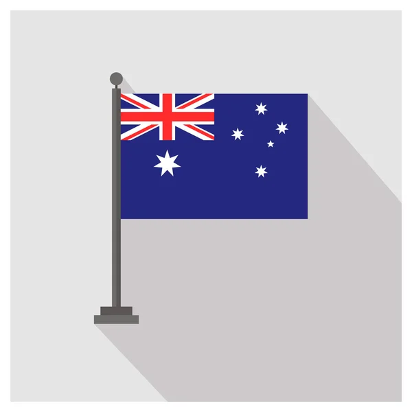 Australische Flagge — Stockvektor