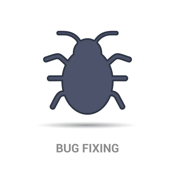 Icône de correction de bugs — Image vectorielle