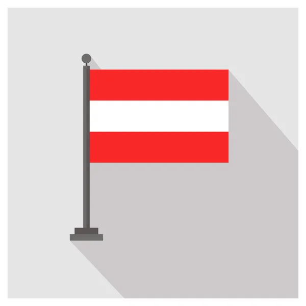 Austria Country flag — Stock Vector