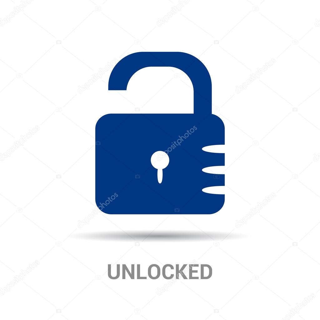 lock flat icon