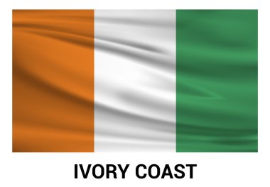 Fildişi Sahili ülke bayrağı