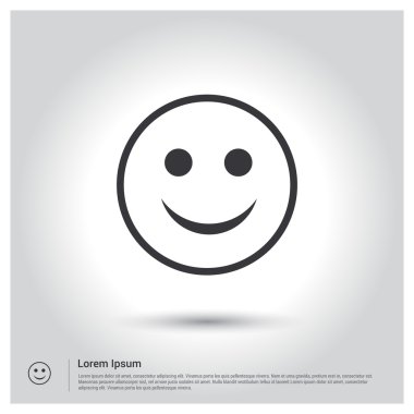 mutlu yüz smiley simgesi
