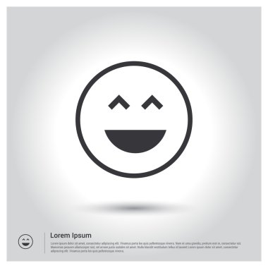 mutlu yüz smiley simgesi