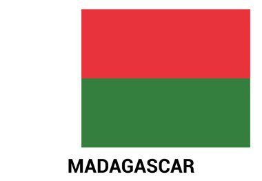 Madagaskar ülke bayrağı