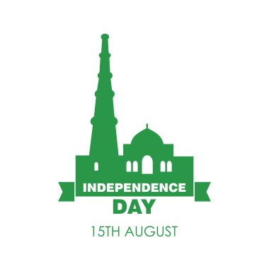 Hindistan Bağımsızlık günü arka plan.