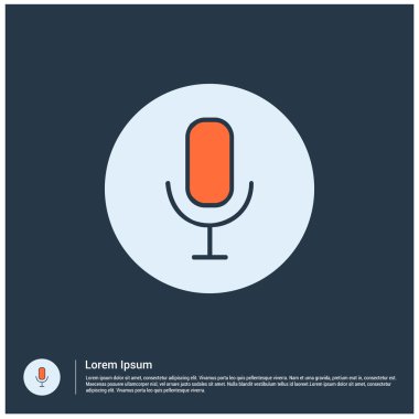 ses mikrofon simgesi