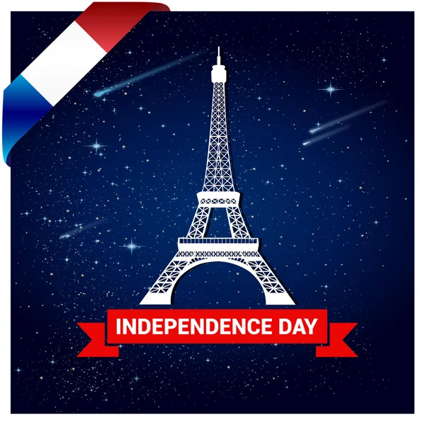 Feliz cartel del Día de la Independencia — Archivo Imágenes Vectoriales