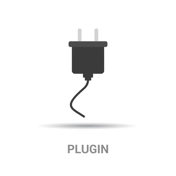 Icône de prise électrique — Image vectorielle