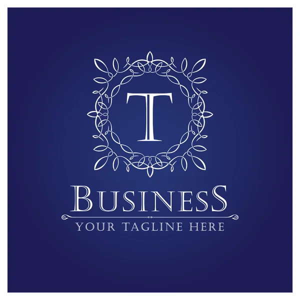 Buisiness Logo ontwerp met de Letter T — Stockvector