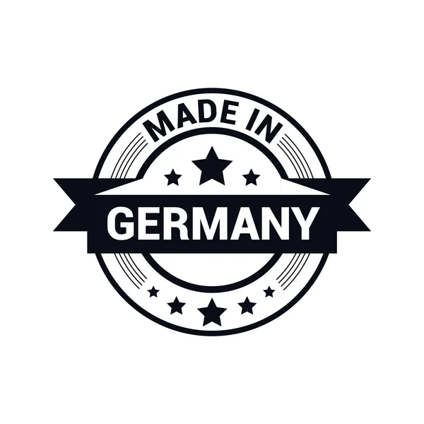 Κατασκευασμένα στην Γερμανία εκλεκτής ποιότητας σφραγίδα — Διανυσματικό Αρχείο