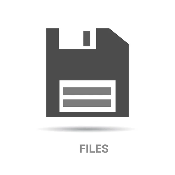 Disquete icono de disquete — Vector de stock