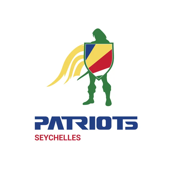 Seychelles patriots concept — Wektor stockowy