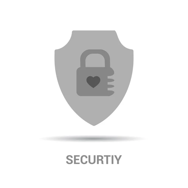Veilige schild logo — Stockvector