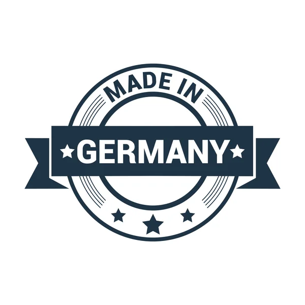 Сделано в Германии винтажная марка — стоковый вектор