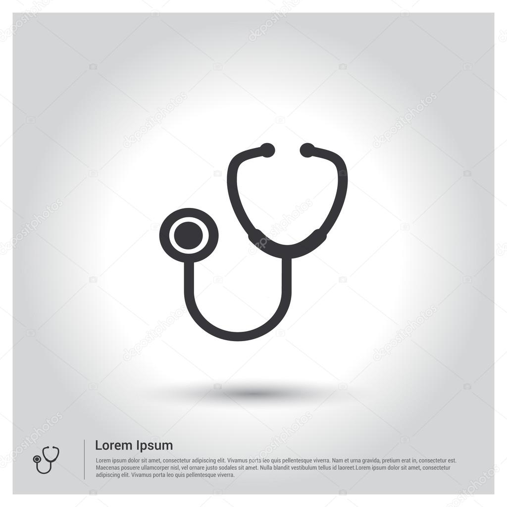 medical stethoscope icon