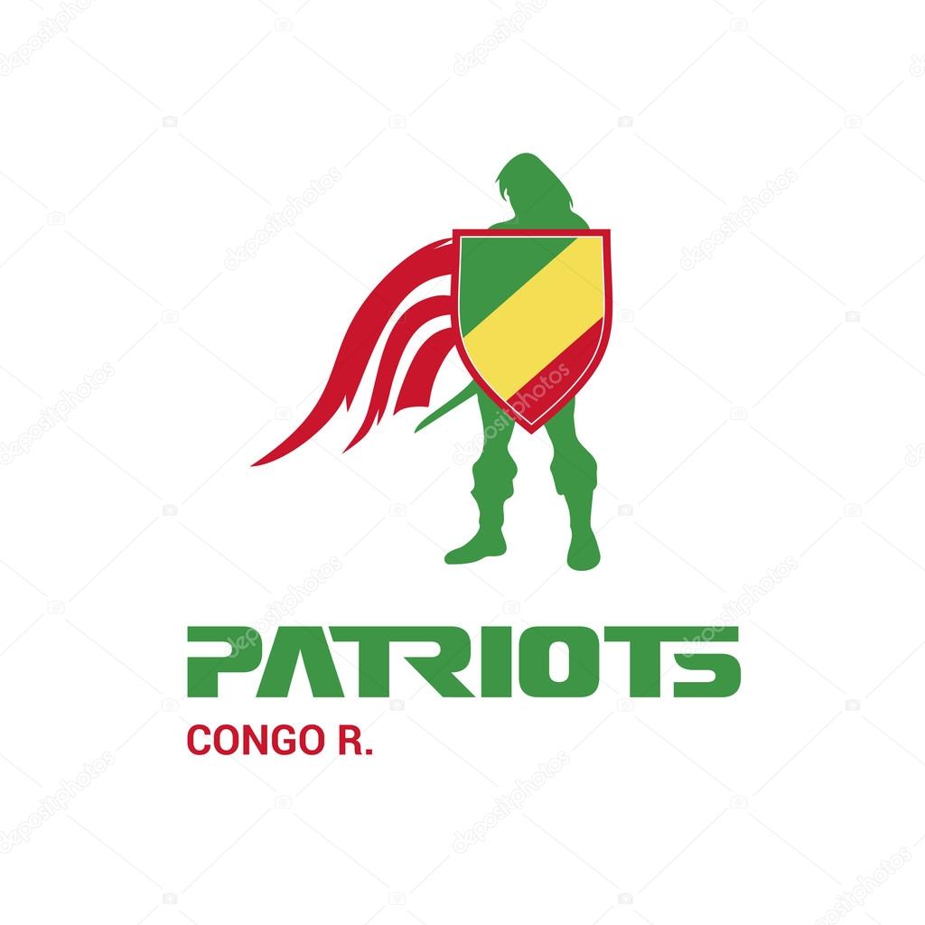 Congo Republic patriots concept