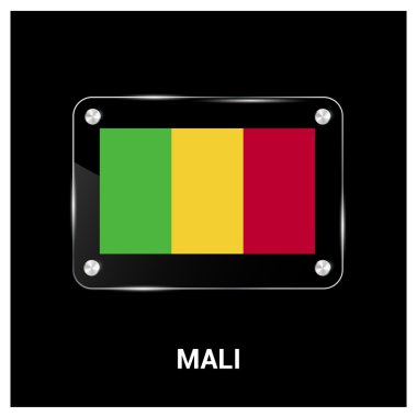 Mali bayrak cam levha