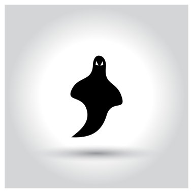 Hayalet simgesi. Cadılar Bayramınız Kutlu Olsun