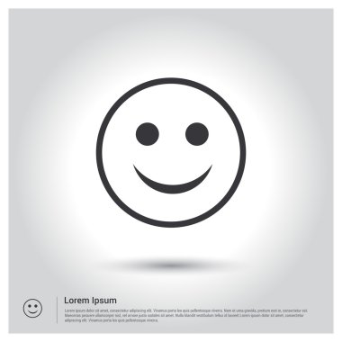 mutlu yüz smiley simgesi