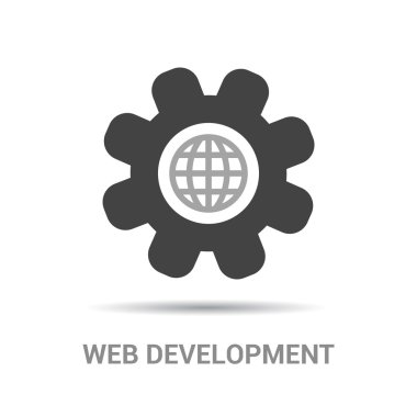 Dünya küre dişli simgesi