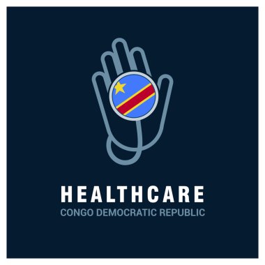 Congo Democratic Republic healthcare logo