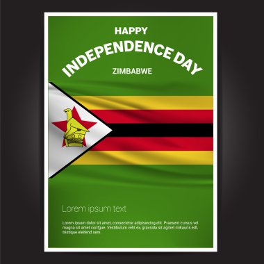 Zimbabve Bağımsızlık günü poster