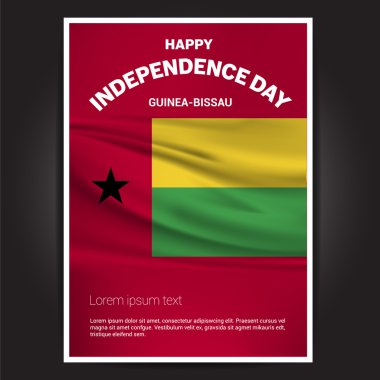 Gine Bissau Bağımsızlık günü poster