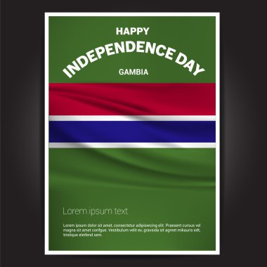 Gambiya Bağımsızlık günü poster