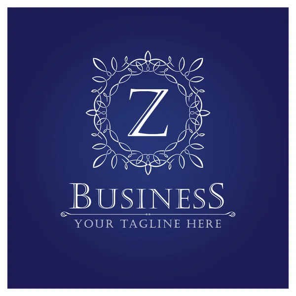 Logo Buisiness Design avec lettre Z — Image vectorielle