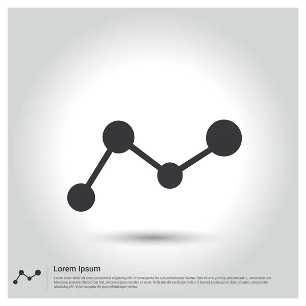 Iş grafik simgesi — Stok Vektör