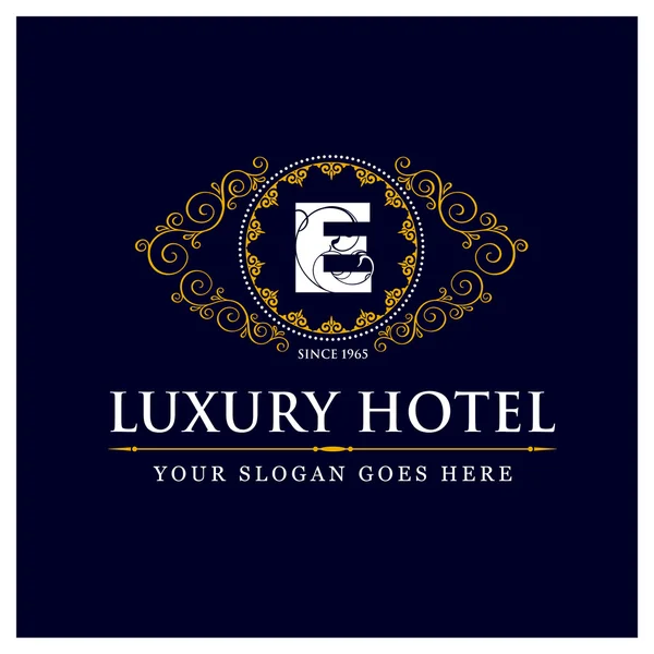 Luxury Hotel - E — стоковый вектор