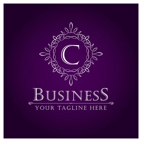 Buisiness Logo ontwerp met de Letter C — Stockvector