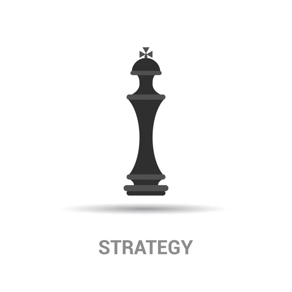 Icona del pedone degli scacchi — Vettoriale Stock