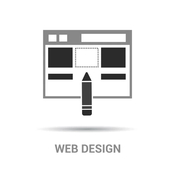 Responsive Web Design Line Pictogram — Stockvector