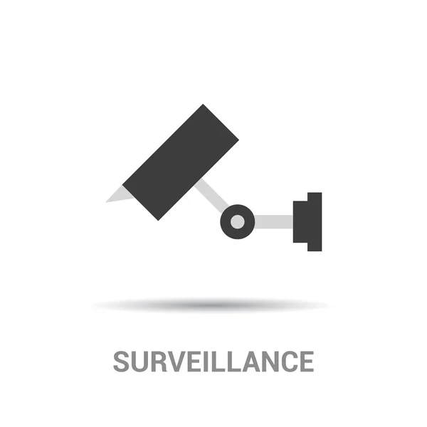 Icône caméra de surveillance — Image vectorielle