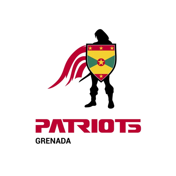 Grenada patriots concept — Stock vektor
