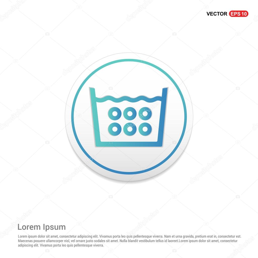 Laundry symbols 40 C or 105 F Icon ⬇ Vector Image by © ibrandify